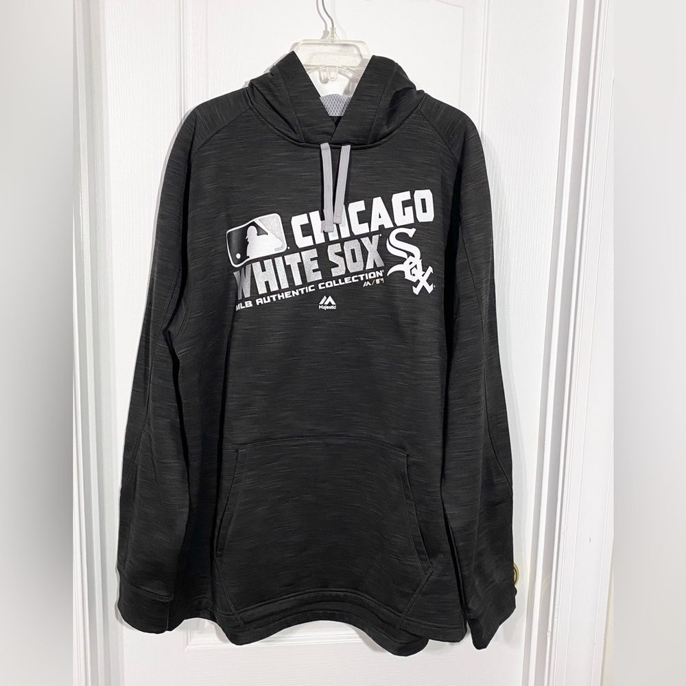 Chicago White Sox Majestic MLB ThermaBase Hoodie Black Men’s XL